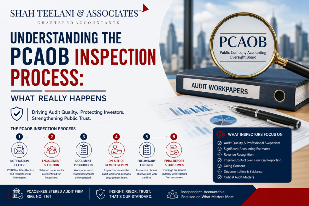 PCAOB inspection process 2026 — Shah Teelani & Associates