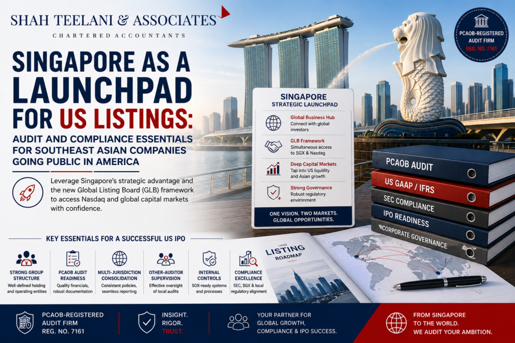 Singapore US listing and PCAOB audit considerations for Southeast Asian companies